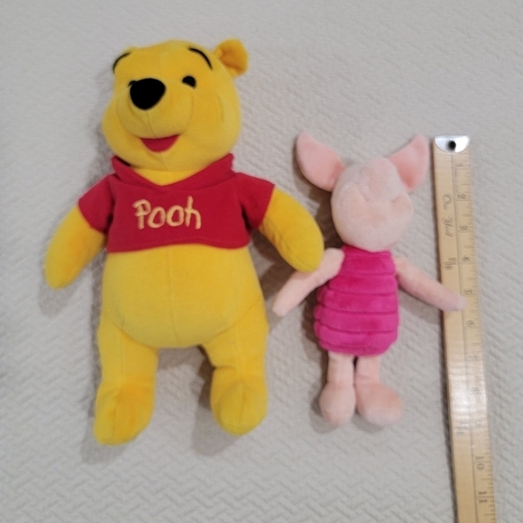 Mattel Inc. Disney Winnie the Pooh and Piglet Plush Toys Stuffed Animals - Picture 15 of 16